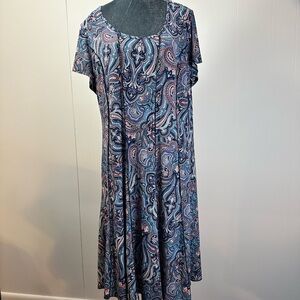 Sere Nade Maxi dress 2x Ptp 22 length 40